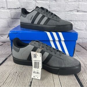 Adidas Original Campus Vulc Gray Black Mens 8.5 Womens 9.5 Sneakers Shoes JQ6359
